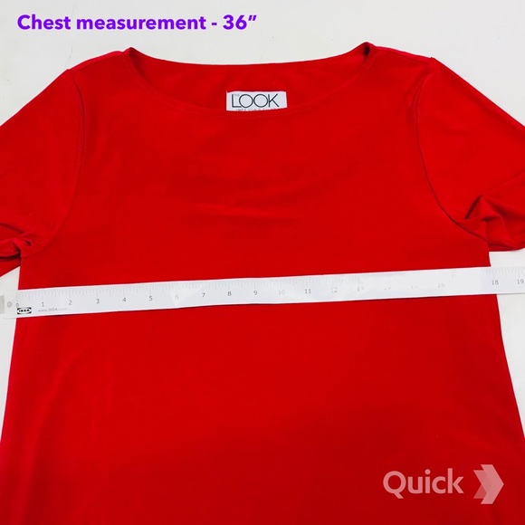 S - NWT The Look Effortlessly stylish tunic Top - Picture 11 of 14